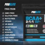 BCAA 3000mg Vegan Capsules with Vitamins B12 & B6