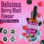 Liquid Creatine Monohydrate Drops – Berry Flavor