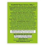 HealthAid SuperGreens Powder - 200g Green Blend