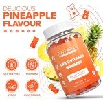 Pineapple Flavor Multivitamin Gummies for Adults - 90 Count