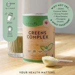 Nutravita Super Greens Powder - Natural Apple Flavor