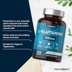 High Strength L-Glutamine Tablets 1500mg - 120 Count