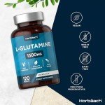 High Strength L-Glutamine Tablets 1500mg - 120 Count