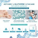 L-Glutamine 500mg - Pure Amino Acid Capsules