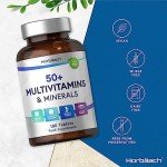 Vegan Multivitamin Tablets for Adults 50+ - 180 Count