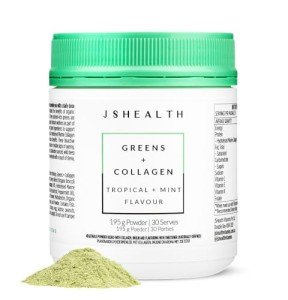 JSHealth Super Greens & Collagen Powder - 30 Servings