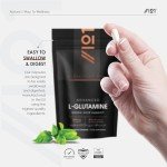 L-Glutamine 500mg with BioPerine® - 90 Veg Caps