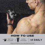 MuscleTech Platinum Glutamine Powder - Unflavoured, 300g