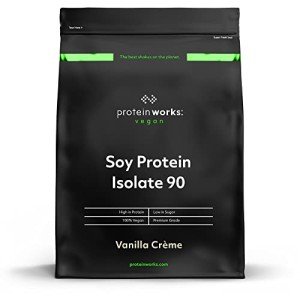 Soy Protein Isolate Powder - 100% Plant-Based, Vanilla