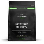 Soy Protein Isolate Powder - 100% Plant-Based, Vanilla
