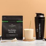 Soy Protein Isolate Powder - 100% Plant-Based, Vanilla