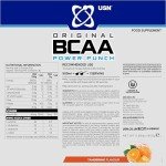 USN Power Punch BCAA Powder - Tangerine Flavor 400g