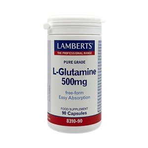 Lamberts L-Glutamine 500mg - 90 Capsules