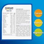 Centrum Men 50+ Multivitamins with Essential Nutrients
