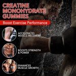 Strawberry Flavor Creatine Monohydrate Gummies - 120 Count