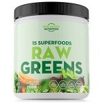 Ultimate Vegan Super Greens Powder with 15 Superfoods