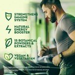 Ultimate Vegan Super Greens Powder with 15 Superfoods