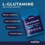 L-Glutamine 800mg Capsules – Supports Muscle Health
