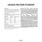 Vegan Chocolate Peanut Protein Powder, 1 kg