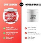 Unique Physique Creatine Gummies - Strawberry Flavor