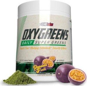 EHPlabs OxyGreens Passionfruit Super Greens Powder