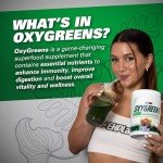 EHPlabs OxyGreens Passionfruit Super Greens Powder
