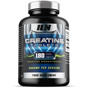 Iron Labs Creatine Monohydrate Tablets, 3000mg, 180 Count