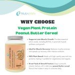 Vegan Peanut Butter Protein Powder - 900g