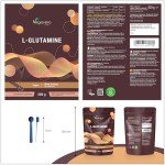 Vegavero L-Glutamine Powder 5000mg - Vegan Support