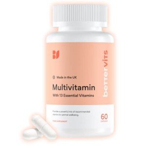 Bettervits Multivitamin Tablets for Energy & Immunity