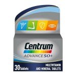 Centrum Advance 50+ Multivitamin Tablets, 30 ct