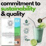 Organic Super Greens Powder with Spirulina & Chlorella