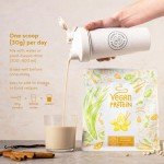Vegan Vanilla Protein Powder - 22g Protein Per Serving