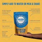 Pulsin Vanilla Vegan Protein Blend - 20g Plant Power