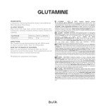 BULK POWDERS Pure L-Glutamine Mixed Berry 500g