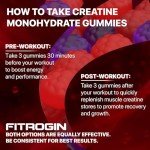 Creatine Monohydrate Gummies with L-Carnitine & Taurine