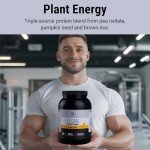 Vegan Pea Protein Powder with Banana - 910g