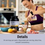 Vegan Pea Protein Powder with Banana - 910g