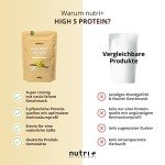 Vegan Vanilla Protein Powder - 1kg Plant-Based Blend