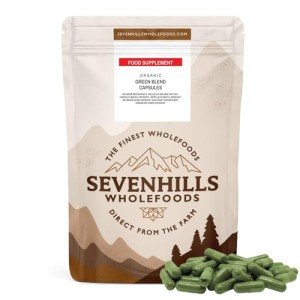 Organic Super Greens Capsules with Spirulina & Chlorella