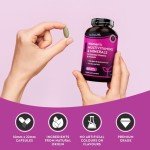 Women's Vegan Multivitamins with Hyaluronic Acid – 60 Tablets