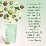 Vegan Super Greens Powder with 16 Superfoods