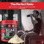 BCAA Powder - Cherry Flavor - 200g - Muscle Recovery