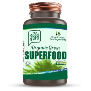 Good Guru Organic Green Superfood Capsules - 90 Count
