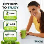Alkaline Super Greens Powder Smoothie Booster, 40 Servings