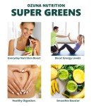 Alkaline Super Greens Powder Smoothie Booster, 40 Servings