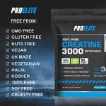 PROELITE Vegan Creatine Capsules - 240 Count, 3000mg