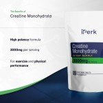 iPerk 3000mg Vegan Creatine Monohydrate Tablets