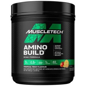 MuscleTech Aminobuild BCAA Powder, Tropical Twist