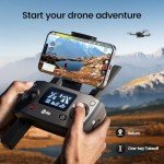 Holy Stone HS720E Drones with Camera for Adults 4K,Integrated Remote ID, 2 Batteries 46 Min Flight Time, 5GHz FPV Transmission, 130° FOV EIS Camera,Drone with 4K/30FPS Video,Brushless Motor, Auto Return, Follow Me, GPS Drone for Beginner